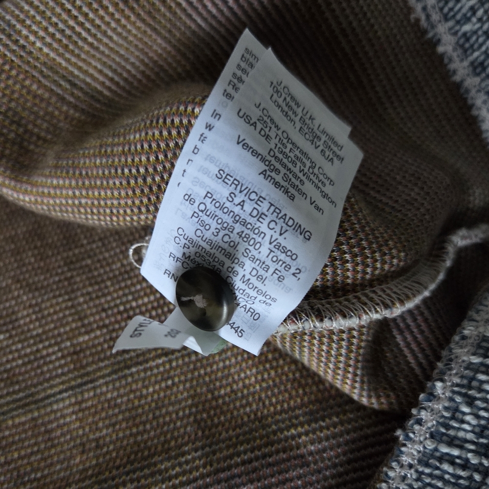 Madewell Texture & Thread Button Front Top In Stripe - Picture 11 of 14